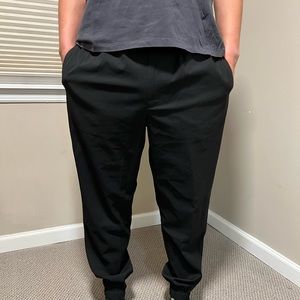 Black Jersey trouser/jogger